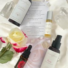 Embody your sacred feminine. Rose Goddess.   Self love ritual + products set.