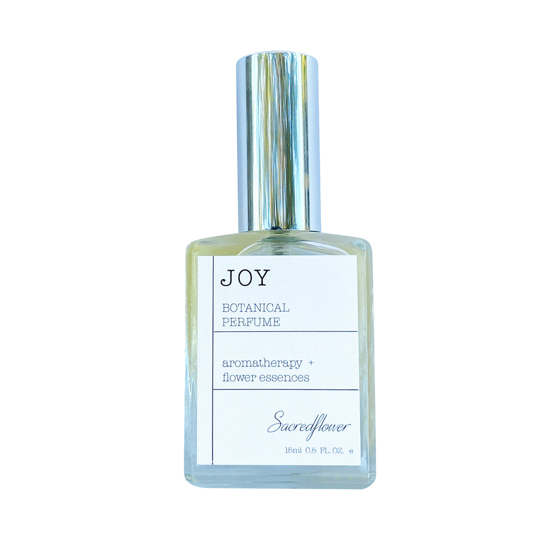 Joy natural botanical perfume, spritz perfume, aromatherapy & flower essences