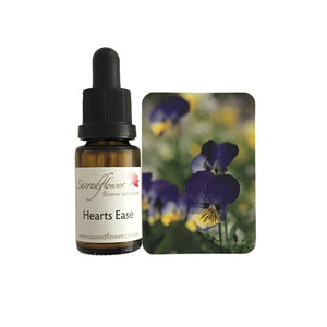 Australian flower essences. hearts ease flower essence remedy. sacred flower essences