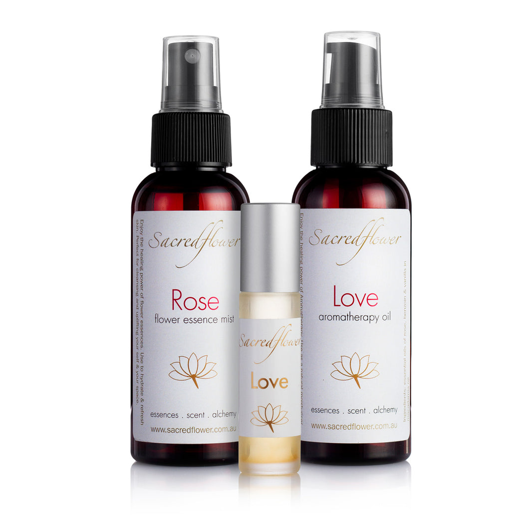 Love aromatherapy oil , rose spray , love natural perfume