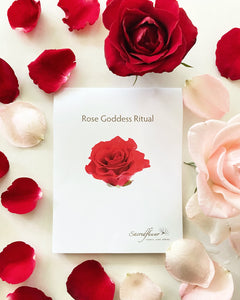 Rose goddess ritual box
